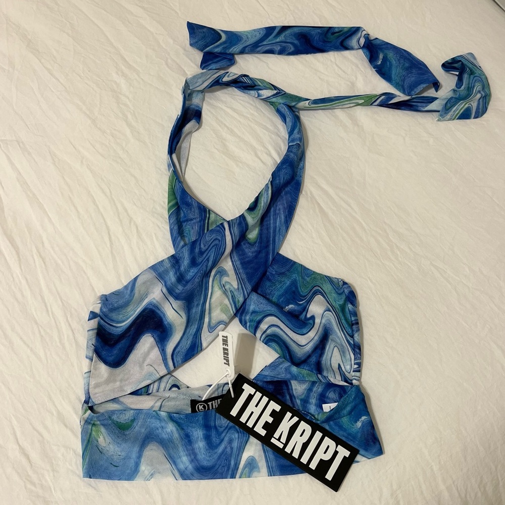 The Kript Liquid Mesh Top